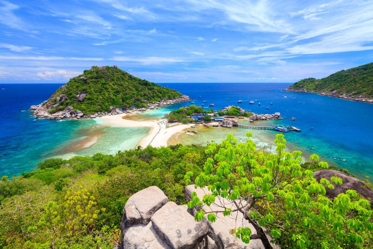 热带海滩日出。泰国苏梅岛风景名胜免费下载_jpg格式_3747像素_编号42367288-千图网