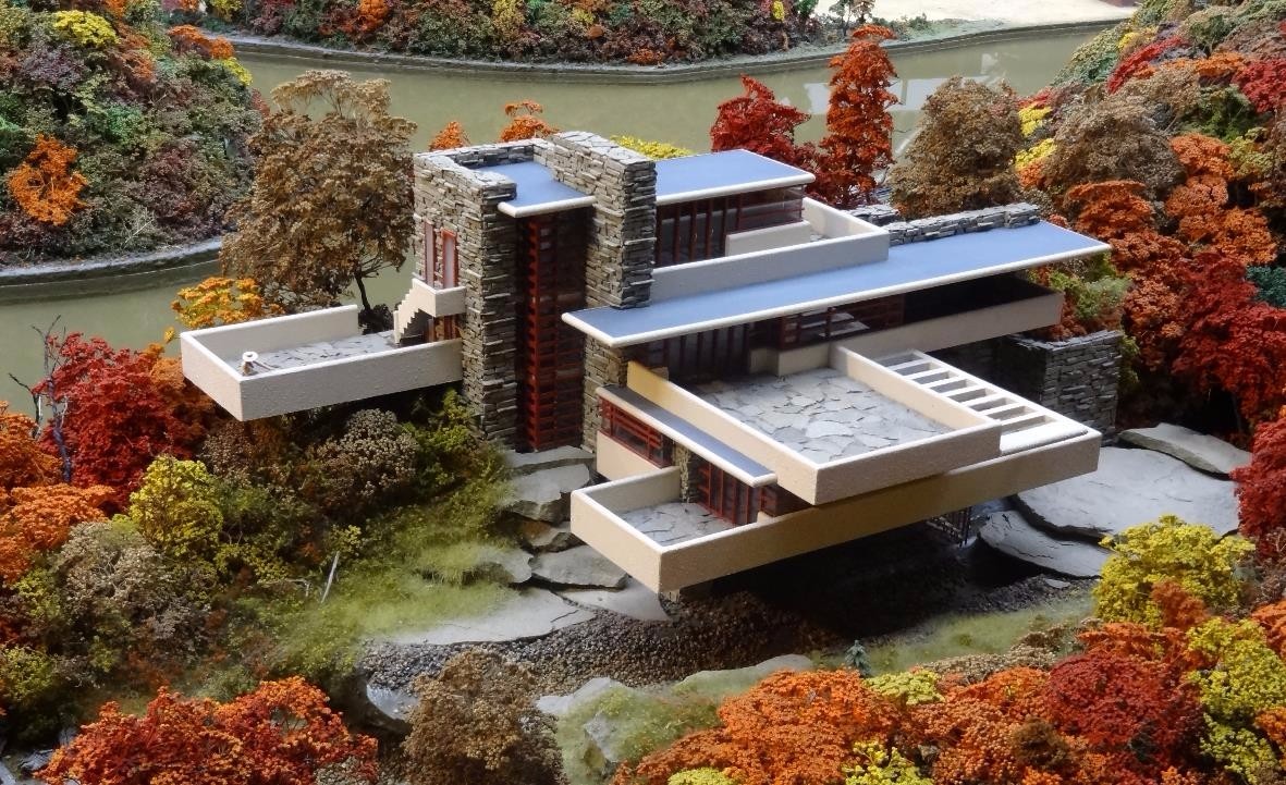 流水别墅设计模型