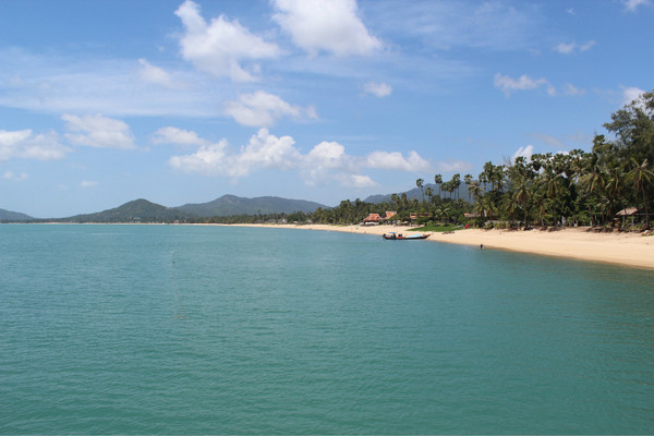 苏梅岛湄南海滩