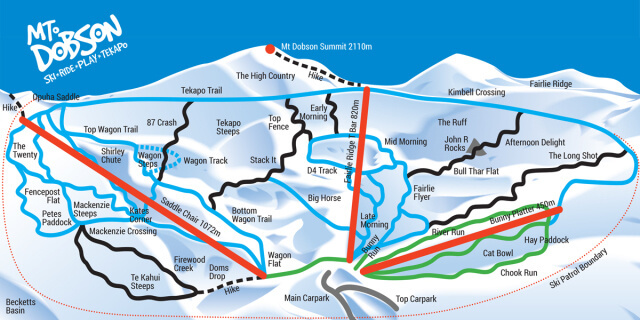 滑雪大冒险地图图片