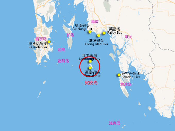 一个深受大自然恩宠的地方--普吉皮皮岛