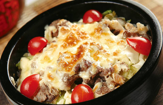 芝士牛肉饭